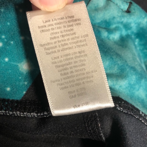 Alo Yoga Goddess Ribbed Ruched Geo Legging Island Green Space / Black Size XS - Picture 10 of 12